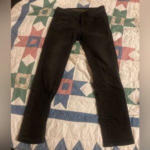American Eagle Black Extreme Flex Skinny Jeans 28